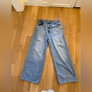 Levi's Light Blue Flare & Wide Leg Jeans